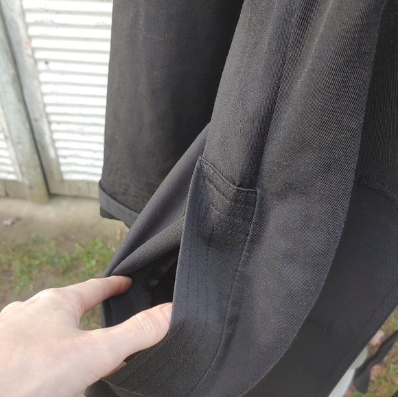 Apt. 9 | Black Nylon Belted Trench Coat - Picture 7 of 9